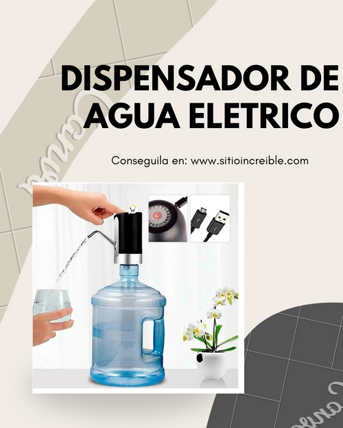 Dispensador de agua electrico